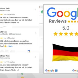 Comprar Google Review Alemania Mejore su negocio con las reseñas de Google en Alemania