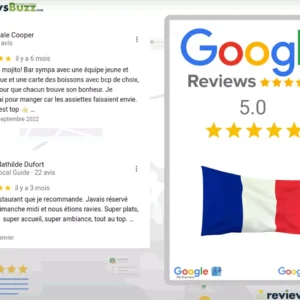 Google Review Französisch Frankreich für französische Unternehmen kaufen