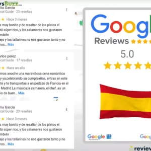 Recensioni di Google in spagnolo Potenziate il vostro business con le recensioni di Google in Spagna