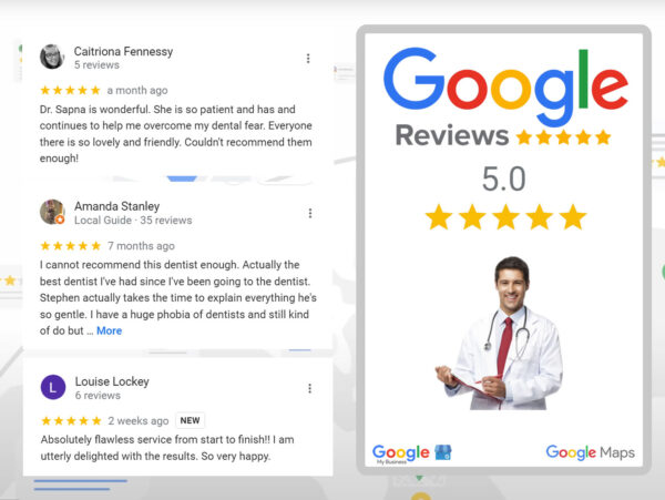 Recensioni di Google per i medici